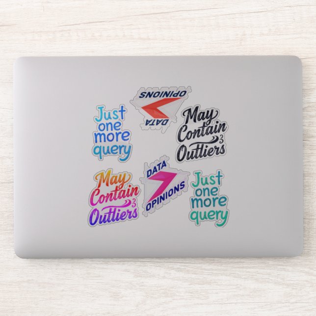 The Data Life Vinyl Sticker Pack (Computer)