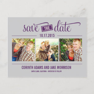 "THE" Date - Save The Date Card