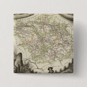 The dawn 15 cm square badge