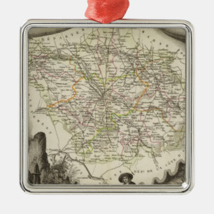 The dawn metal ornament