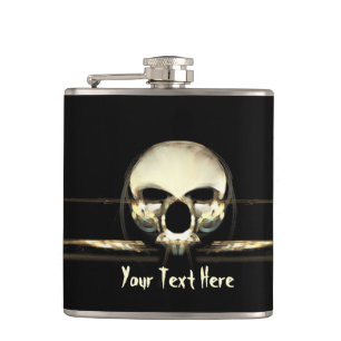 The Dawn of Man Hip Flask