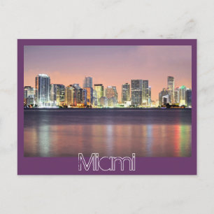 The dawning of the Magic City, Miami. Postcard