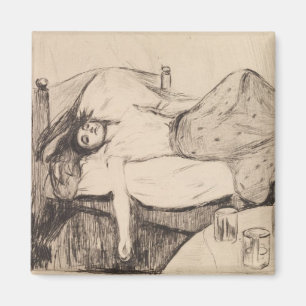 The Day After (by Edvard Munch) Magnet