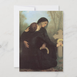 The Day of the Dead by William Adolphe Bouguereau Invitation
