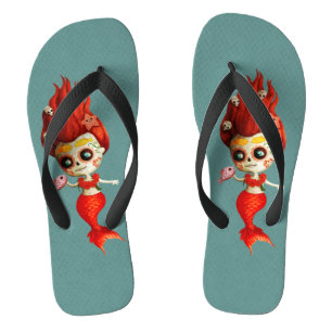 The Day of The Dead Mermaid Thongs