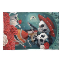 The Day of The Dead Skeleton Lovers