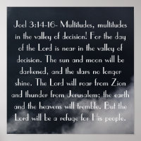 The day of the Lord is near bible verse Joel 3:14