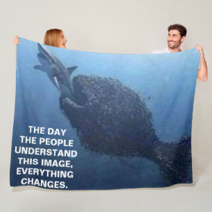 THE DAY PEOPLE UNDERSTAND THIS IMAGE FLEECE BLANKET