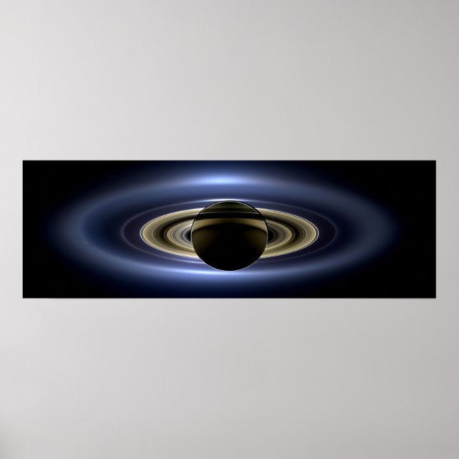 The Day the Earth Smiled - Planet Saturn Poster (Front)