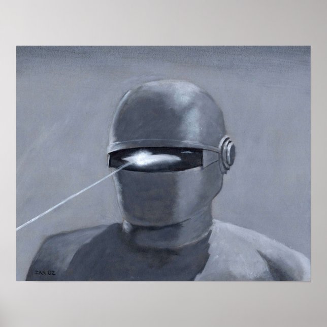 The Day the Earth Stood Still  Gort Acylic Paintin Poster (Front)