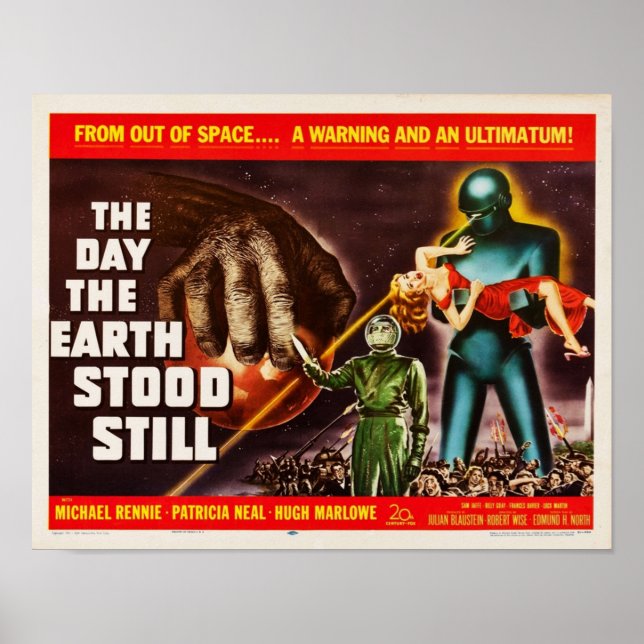 THE DAY THE EARTH STOOD STILL Hollywood Classic Sc Poster (Front)