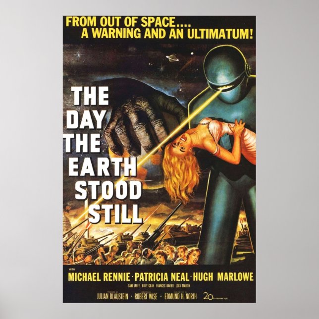The Day The Earth Stood Still Poster (Front)