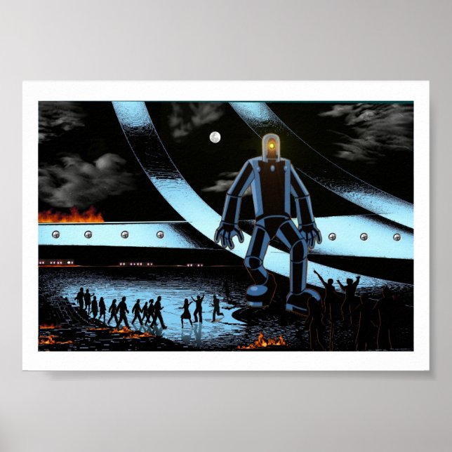 The day the earth stood still poster (Front)