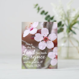 "The Day The Lord Has Made..." Postcard