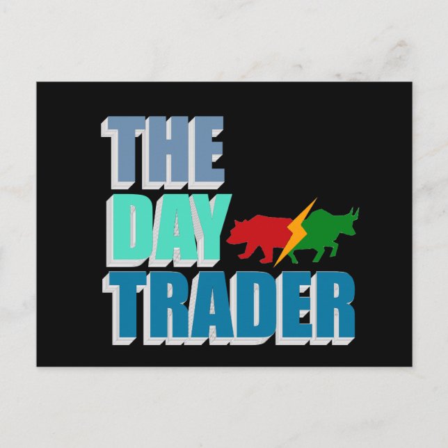 The Day Trader Postcard (Front)