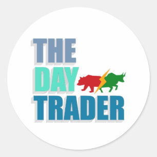The Day Trader Sticker