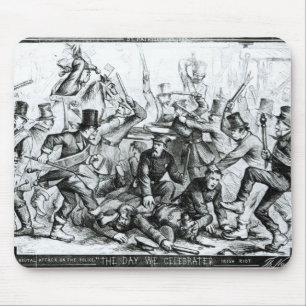 The Day We Celebrate,from 'Harpers Weekly'1867 Mouse Pad