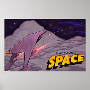 The Day We Fought Space - Vesta Battle Poster