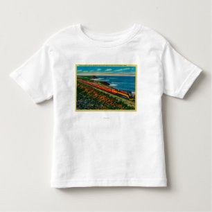 The Daylight Limited Train on California Toddler T-Shirt