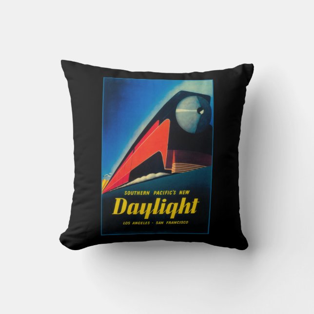 The Daylight Train Promotional Poster Cushion (Front)