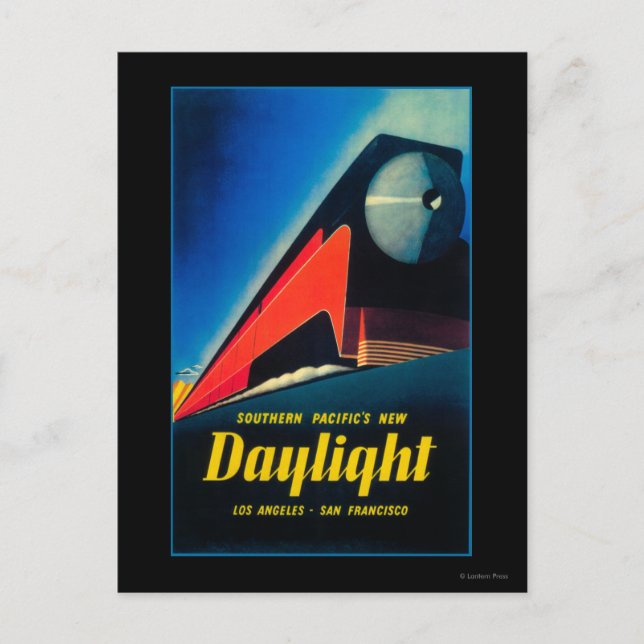 The Daylight Train Promotional Poster Postcard (Front)