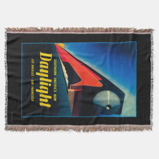 The Daylight Train Promotional Poster Throw Blanket (Front)