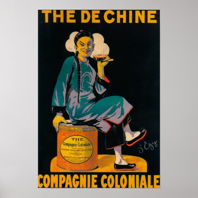 The De Chine, Colonial Company Promotional Poste Poster (Front)