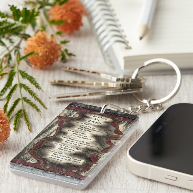 The Dead Are Judged Key Ring (Front Right)