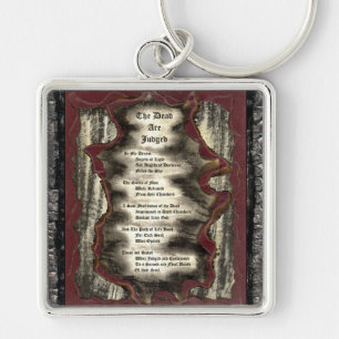 The Dead Are Judged Key Ring