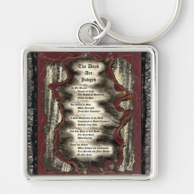 The Dead Are Judged Key Ring (Front)