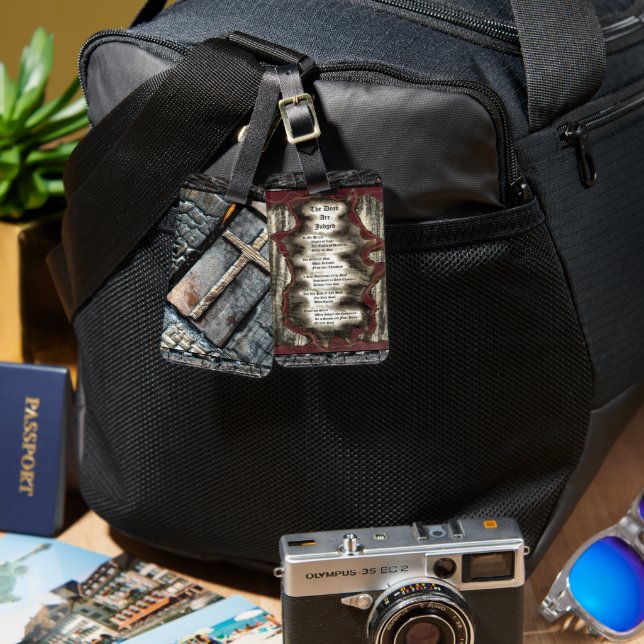 The Dead Are Judged Luggage Tag (Front & Back)