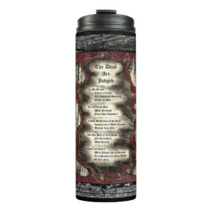 The Dead Are Judged Thermal Tumbler