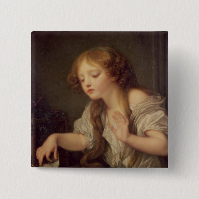 The Dead Bird 15 Cm Square Badge (Front)