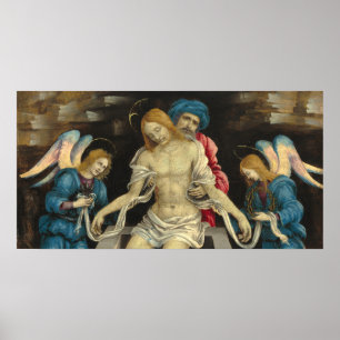 The Dead Christ - Filippino Lippi Fine Art Poster