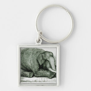 The Dead Elephant Key Ring