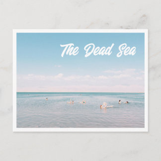 The Dead Sea Israel Photo Postcard