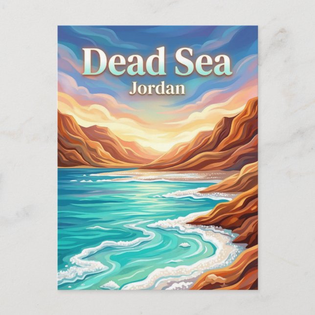 The Dead Sea Jordan Postcard (Front)