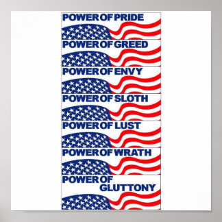 The Deadly Sins Poster