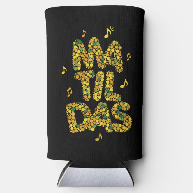 The Dear Matildas - The power and compelling chari Seltzer Can Cooler (Front)