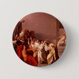 The Death of Caesar 6 Cm Round Badge