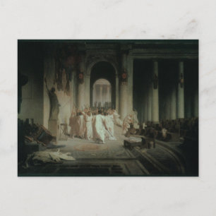 The Death of Caesar Postcard