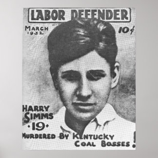 The Death of Harry Simms Poster