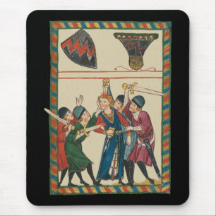 The Death Of Reinmar von Brennenberg Mediaeval Art Mouse Pad