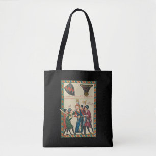 The Death Of Reinmar von Brennenberg Mediaeval Art Tote Bag