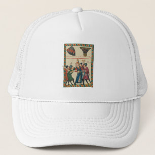 The Death Of Reinmar von Brennenberg Mediaeval Art Trucker Hat