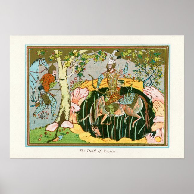 The Death of Rostam Poster (Front)