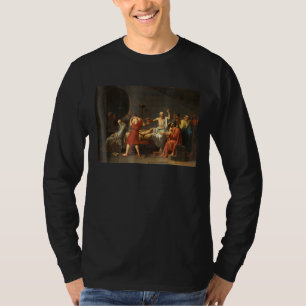 The Death Of Socrates Jacques Louis David Art Prin T-Shirt