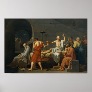 The Death Of Socrates Poster