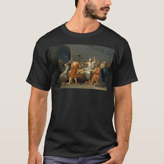 The Death of Socrates T-Shirt (Front)