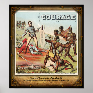 The Deaths of Melvill & Coghill at Isandlwana Poster